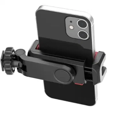 Supporto per cavalletto per telefono Hot Shoe 360 rotazione Cold Shoe Monitor Supporto per telefono