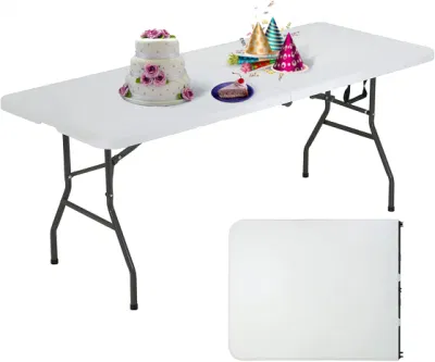 Portatile pieghevole Giardino Party picnic Camping banchetti matrimonio plastica Folding Tabella