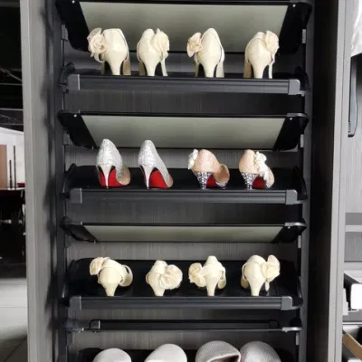  Rack per scarpe girevoli di alta qualità e vendita a caldo (CZJ960L-07)