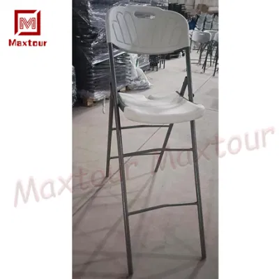 Seggiolone popolare Wedding Outdoor sedia Bar in plastica sgabello pieghevole