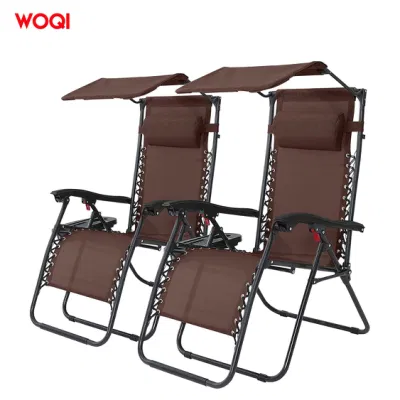  Sedia pieghevole con pianale per sedie a sdraio Woqi Anti Zero Gravity