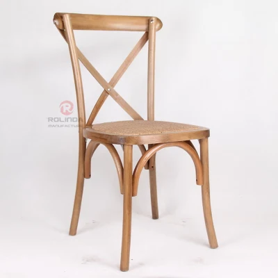 Ristorante Cafe Bar ricevimento nuziale Carnegy Avenue Wood Cross Sedia posteriore