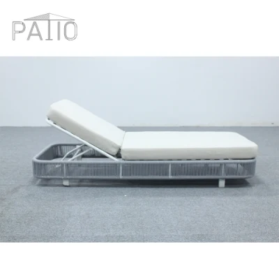  Personalizzazione di base 1% di sconto Commercio all&prime;ingrosso Mobili per la casa all&prime;aperto confortevoli nuovo Spiaggia piscina Rattan Chaise Sun Lounge