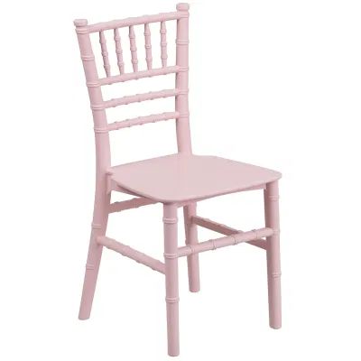  Sedia Chiavari per matrimoni in Tiffany da giardino per bambini in resina plastica rosa bianca Per Party