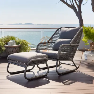 Mobili moderni esterni Giardino patio sedia reclinabile con Chaise