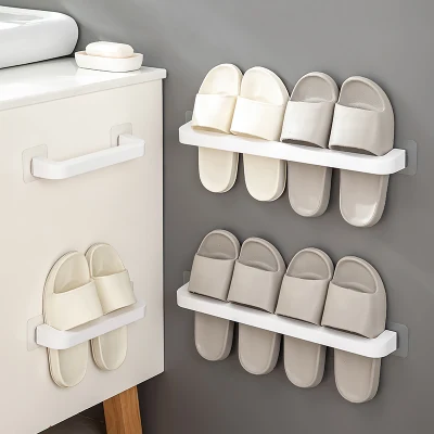 Scarpe rack da esposizione Scarpe da appicciamento Organizzatore rack in plastica Home Accessori