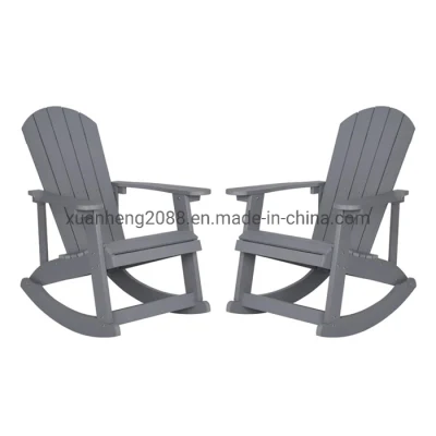 Design moderno, confortevole Adirondack patio Deck dondolo sedia da giardino all&prime;aperto