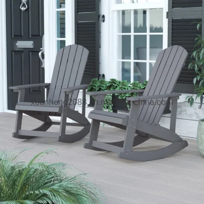 Design moderno, confortevole Adirondack patio Deck dondolo sedia da giardino all&prime;aperto