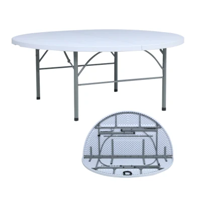 Portatile pieghevole Giardino Party picnic Camping banchetti matrimonio plastica Folding Tabella