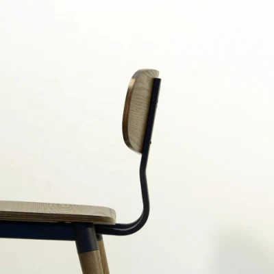  Nuovo Design personalizzato Ristorante Casa Mobili legno curvato legno compensato Dining Sedia all&prime;ingrosso