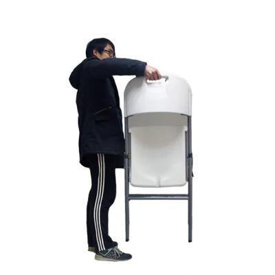 Il meglio venduto giardino esterno evento pieghevole bianco portatile plastica pieghevole Sedia all&prime;ingrosso