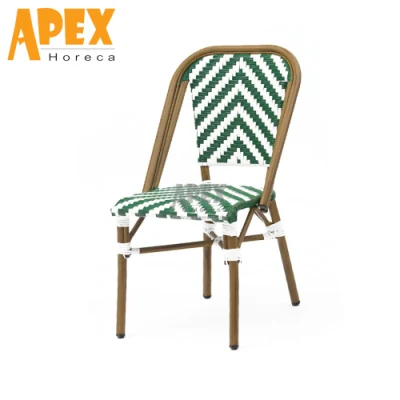  French Terrace Bistro Aluminium Classic Dining Chair High Quality Wholesale