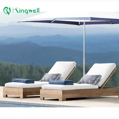  Mobili da Giardino in legno massiccio sdraio Chaise Lounge per il resort