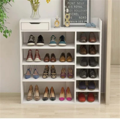  Supporto mobile multi-strato moderno per shoe-cabinet con display a memoria semplice da salotto