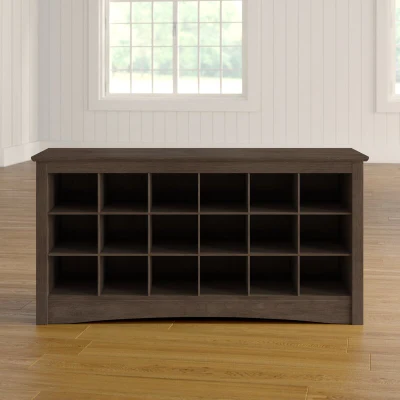 Banco domestico di legno Manufactured della cremagliera del pattino di immagazzinamento in i Governi di memoria del Brown della mobilia domestica