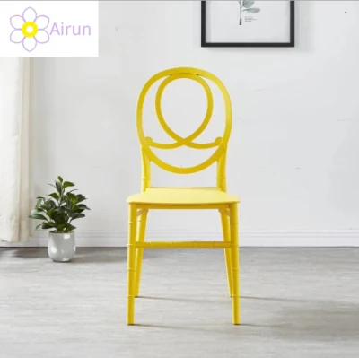  Nuovo design Outdoor Luxury, tiffany trasparente, resina acrilica, matrimonio Cena Chiavari Phoenix Chair