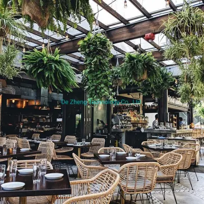  Fattoria di alta qualità come Home Bar Spiaggia esterna Dining Rattan Sedia per commerciale