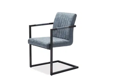 Vendita all&prime;ingrosso industriale moderna Mobili da Giardino esterni divano bracciolo in pelle Sedia Partita per banchetti Cafe Wedding Metal Dining Chair