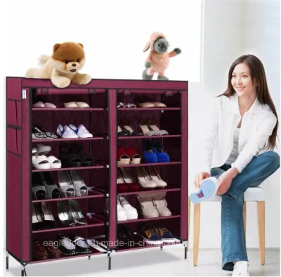  Scaffali per scaffali rack per stoccaggio Mobili per la casa di grande capacità fai da te Armadio portatile semplice (FS-05A)