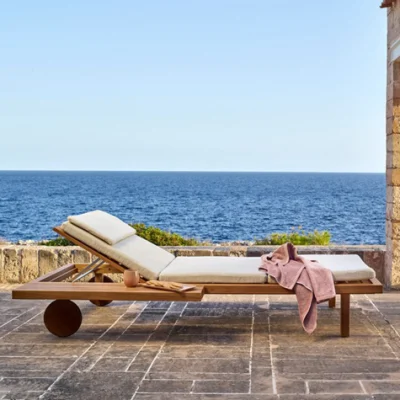  Poltrona Chaise Lounge all&prime;aperto, lounge in rattan in alluminio per prato, spiaggia, terrazza, solarium a bordo piscina