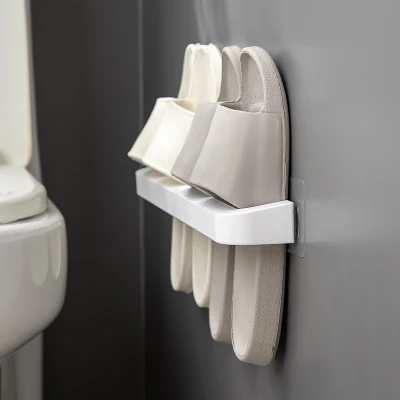 Scarpe rack da esposizione Scarpe da appicciamento Organizzatore rack in plastica Home Accessori