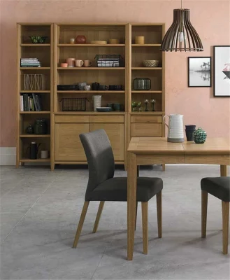  Produttore Solid Oak Wooden Wide Top Unit Libreria/Libreria per CD E libri