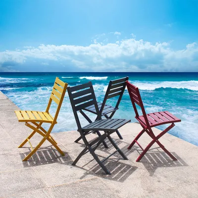  Outdoor customed OEM Carton Foshan Dining Furniture Set tavolo pieghevole Poltrona patio