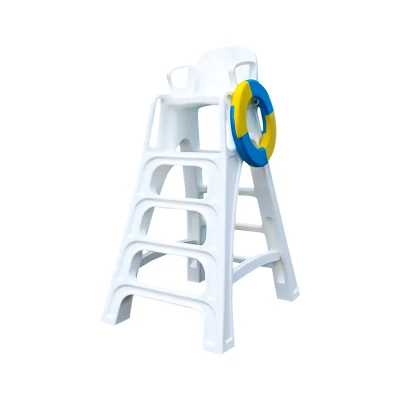  Economico resistenza al sole resistente all&prime;umidità piscina plastica Lifeguard sedia plastica Sedia bagnino