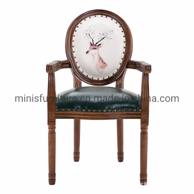  (MN-DC215) Casa/albergo Ristorante sedia Mobili retro legno da pranzo poltrone