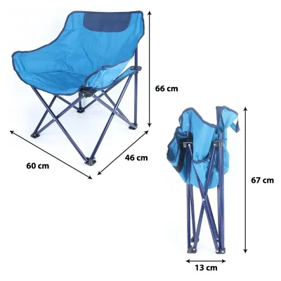  Sedia pieghevole portatile personalizzata per picnic Beach