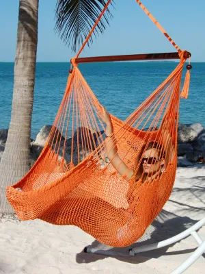 Camera singola in stile caraibico, giardino all&prime;aperto, damaca pieghevole, oscillazione Sedia