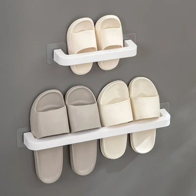 Scarpe rack da esposizione Scarpe da appicciamento Organizzatore rack in plastica Home Accessori