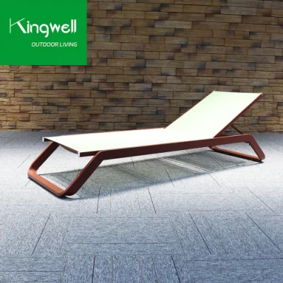  Sedia professionale Chaise Lounge Mobili di lusso piscina esterna Sedie a sdraio