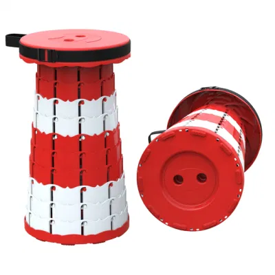  Esterno pieghevole telescopico pesca portatile Spiaggia barbecue Line up Camping Sgabello