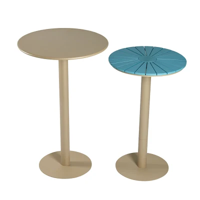  Fabbrica Commercio all&prime;ingrosso Mobili da esterno Giardino alluminio plastica tavolo in legno