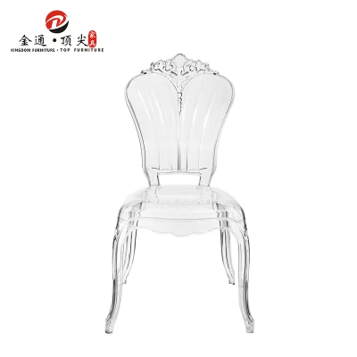  Phenix Chair trasparente Crystal Ice Resin Hotel Event Tiffany Modern Sedia home