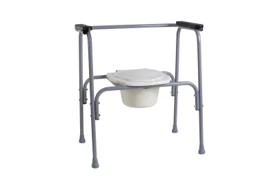  Sedia a commode pieghevole per bambini robusta e durevole con ruote