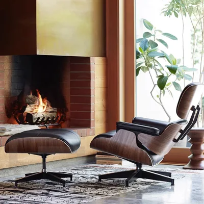  Mobili moderni di design, salotto in pelle, salotto, arredamento per la casa Sedia con braccio di accento