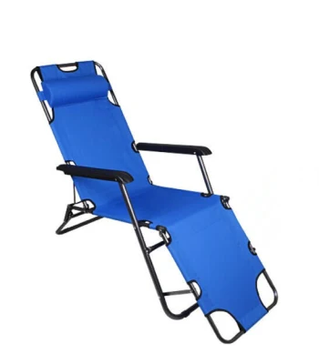  Sedia da campeggio regolabile per esterni portatile pieghevole a basso prezzo da spiaggia reclining