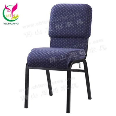 Commercio all&prime;ingrosso Noleggio moderno Stackable Metal usato a buon mercato Pulpit Chiesa sedia