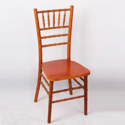 Commercio all&prime;ingrosso moderno legno di Champagne solido sedia di Chiavari Tiffany