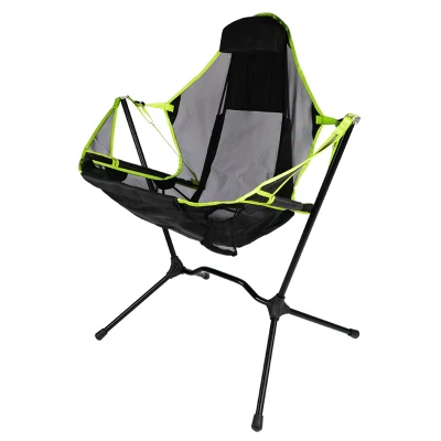  Outdoor Pod Rocker pieghevole da campeggio sedia a dondolo pieghevole per Pesca