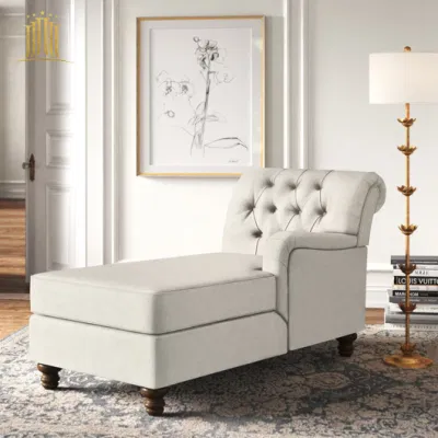  Frank Furniture Chaise Restaurant elegante materiale personalizzato semplice arredamento interno Tessuto Chaise Longue