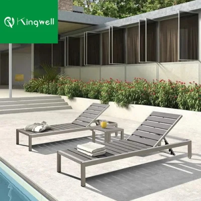  Mobili da Giardino in legno di plastica sdraio in alluminio per l&prime;hotel Residence