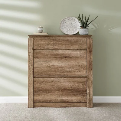 Moderno Household legno grano doppio strato cassone per il ribaltamento 0455
