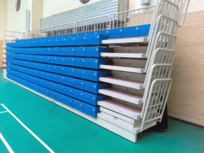  JY-750 tribune temporanee stand Outdoor Sports Events Metal Stretable Sedile Stadio sistema di sedili in plastica a tribuna sedia pieghevole telescopica Bleacher