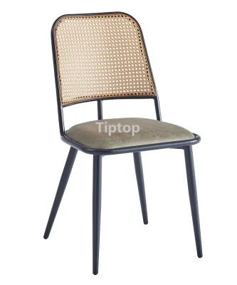  Fabbrica Vendita Ristorante Ristorante Ristorante Upholtred Rattan Dining Chair