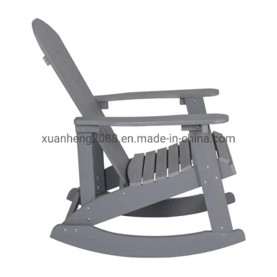 Design moderno, confortevole Adirondack patio Deck dondolo sedia da giardino all&prime;aperto