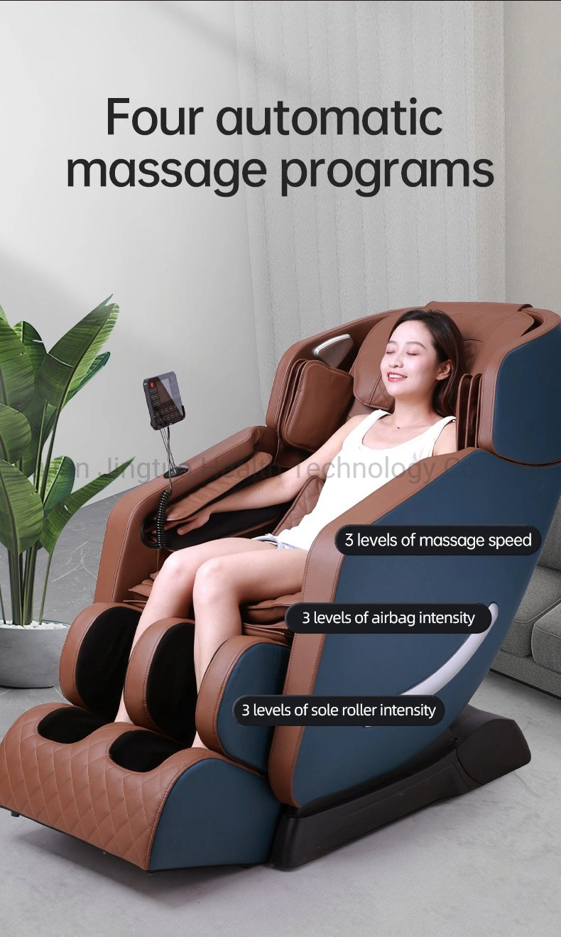 Wholesale SL Track 3D Zero Gravity Full Body Smart Massage Chair Neck Shoulder Foot Massager