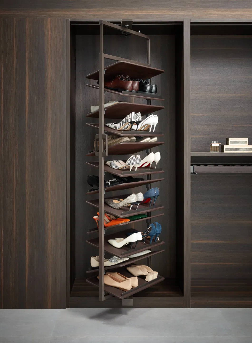 Wardrobe Storager 360 Degree Rotating Shoes Organizer Wd-Xzj Series